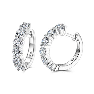 VVS1 2mm-4mm D Color Moissanite Earrings