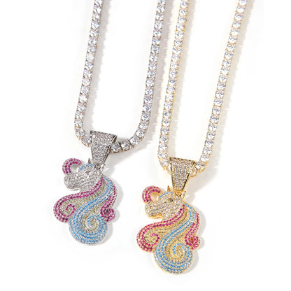 Unicorn Pendant Necklace