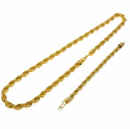 6mm/ 1cm Rope Chain Set