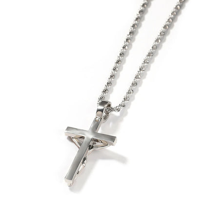 Crucifix Cross Pendant Necklace