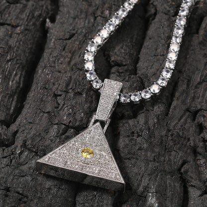 Pyramid Horus Eyes Pendant