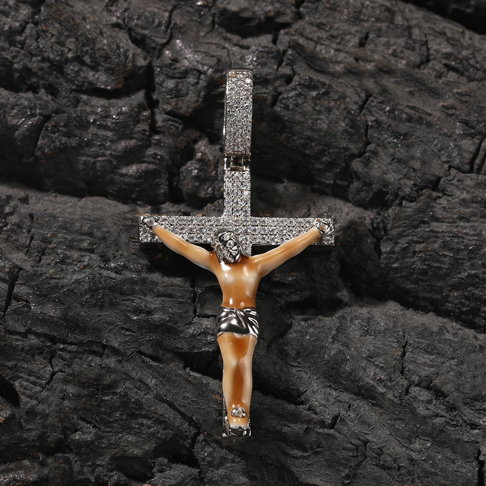 Crucifix Cross Pendant Necklace