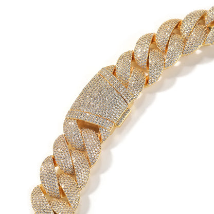 Heavy 24mm Bubble Cuban Link Chain