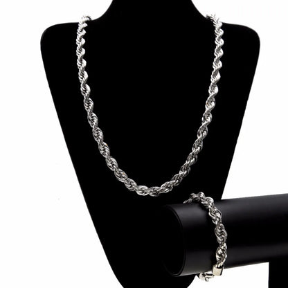 6mm/ 1cm Rope Chain Set