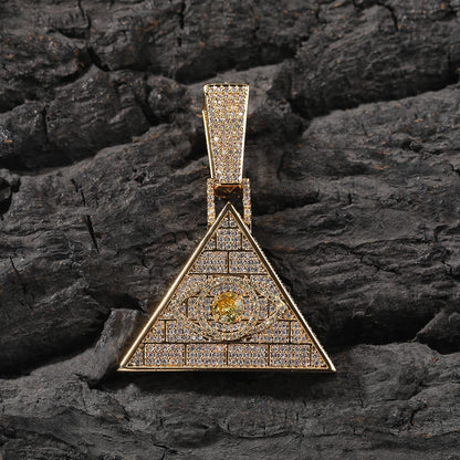 Pyramid Horus Eyes Pendant