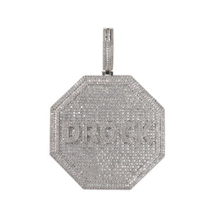 [Custom] Hexagon Name Pendant