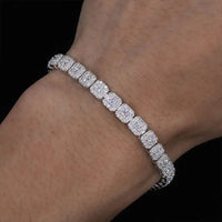 VVS1 Moissanite 6mm Width Bracelet